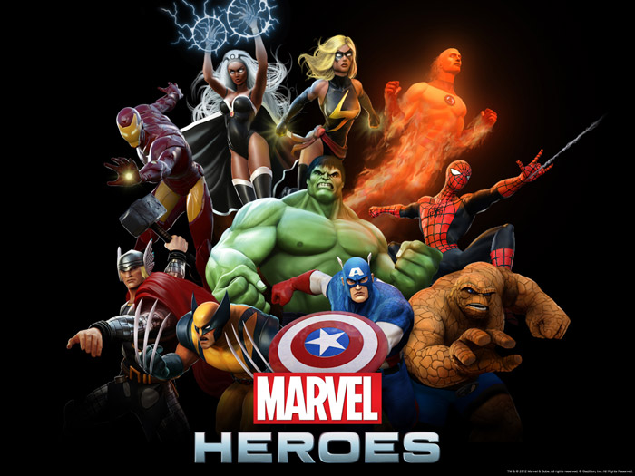 Ngắm các siêu anh hùng trong Marvel Heroes - Ảnh 2