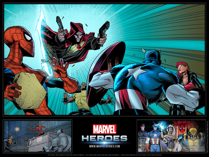 Ngắm các siêu anh hùng trong Marvel Heroes - Ảnh 4