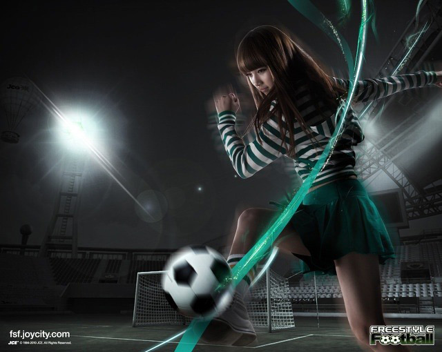 Miss A cá tính trong ảnh quảng cáo Free Style Football - Ảnh 3