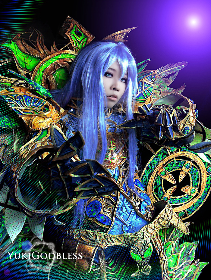 Ngắm “siêu cosplay” LineAge II của Yuki Godbless - Ảnh 8
