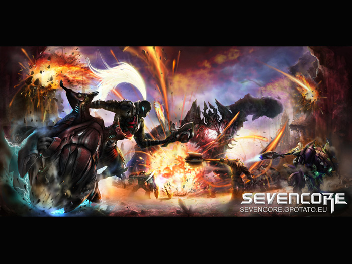 Hình nguyên họa cực chất của Seven Core - Ảnh 7