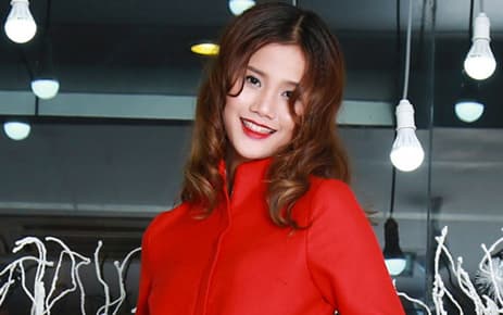 Quán quân Next Top Model 2015 rạng rỡ với sắc đỏ - Ảnh 6