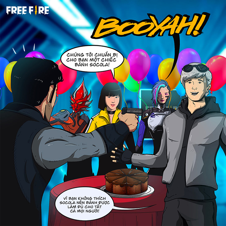 Comic Free Fire: Chuyện của Jai - Trang 05