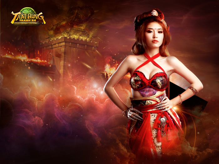 Khổng Tú Quỳnh trong cosplay Thất Hùng Tranh Bá - Ảnh 4