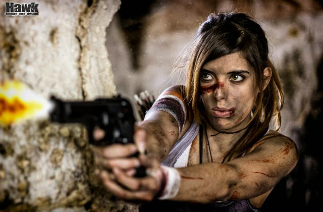 Cosplay Lara Croft "chất lừ" của Larxenne - Ảnh 14