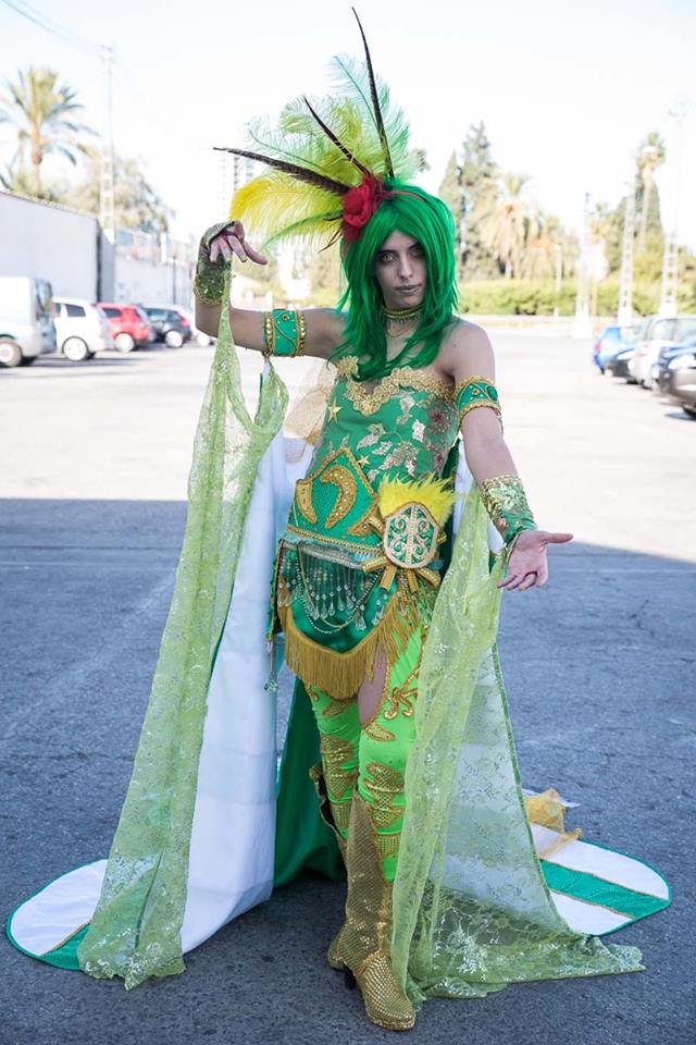 Cosplay Rydia cực ấn tượng của Larxenne - Ảnh 4