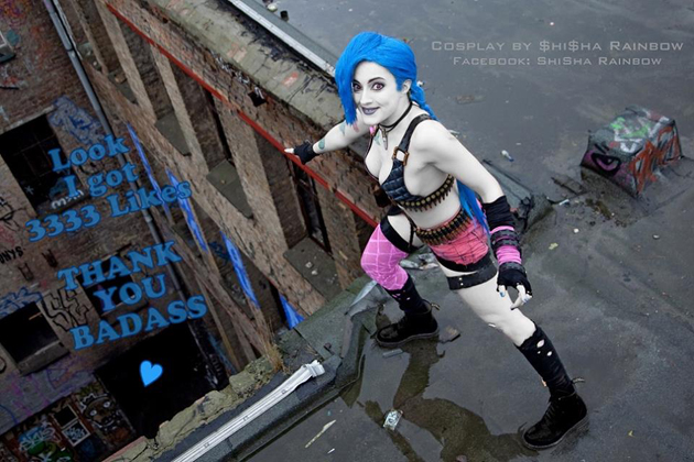 Cosplay Jinx cực chất của Shisha Rainbow - Ảnh 3