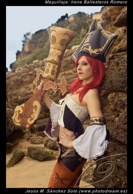 Vẻ đẹp gợi cảm của thợ săn tiền thưởng Miss Fortune - Ảnh 11