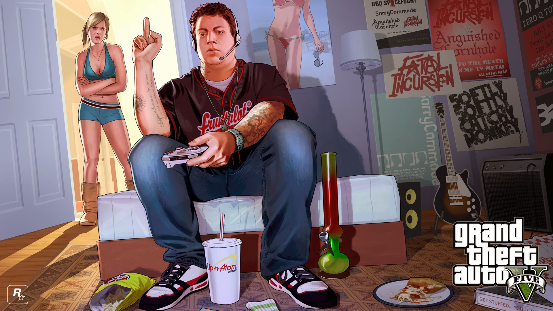 Rockstar công bố hình nền mới của Grand Theft Auto V - Ảnh 1