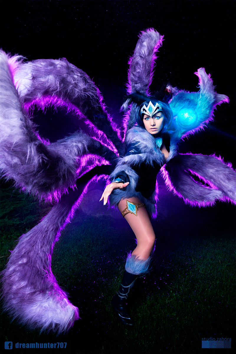 Ngắm cosplay Ahri Bóng Đêm cực quyến rũ - Ảnh 3