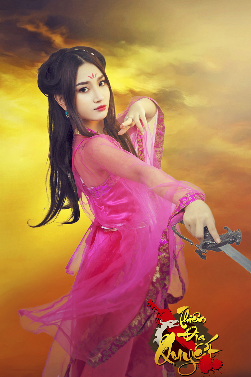 Mỹ Hằng quyến rũ với cosplay Thiên Địa Quyết - Ảnh 9