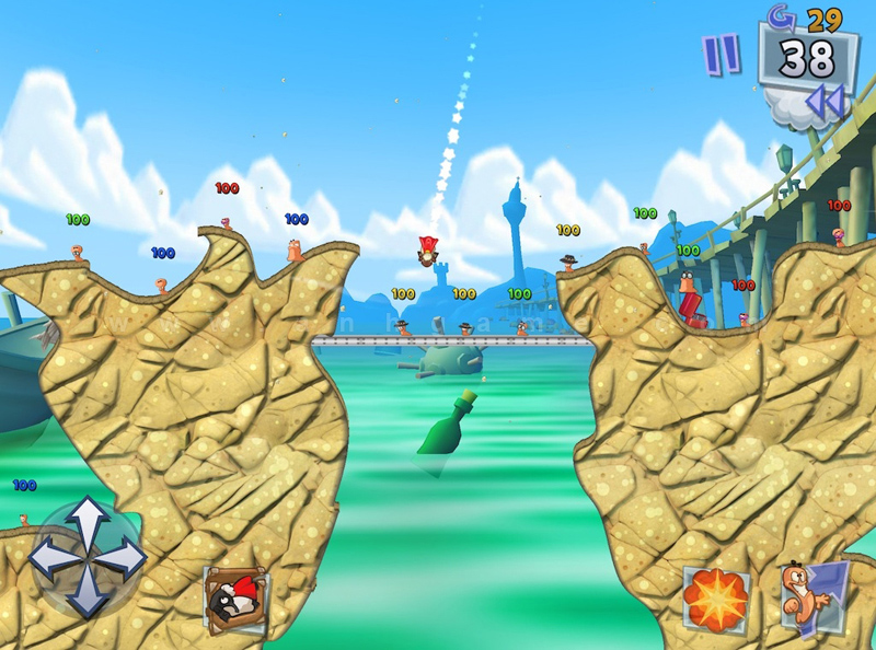 Team17 xác nhận sẽ có Worms 3 cho các thiết bị iOS - Ảnh 10