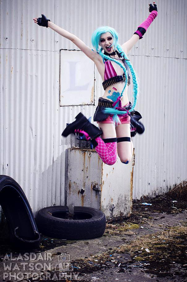 Kyahri nhí nhảnh và đáng yêu với cosplay Jinx - Ảnh 10