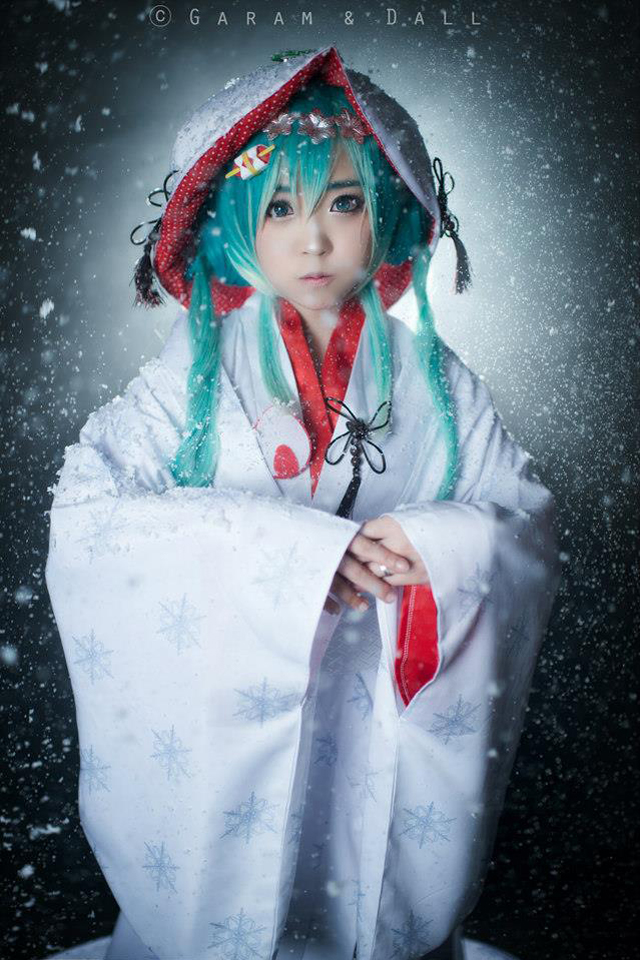 Tomia biến hóa thành Yuki Miku dễ thương và đáng yêu - Ảnh 10