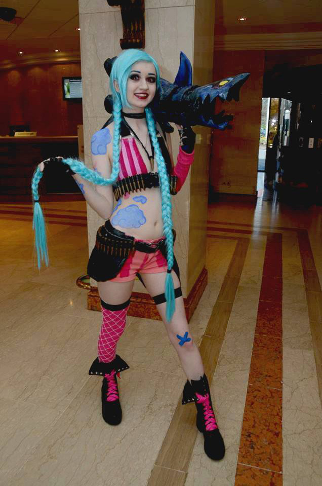Kyahri nhí nhảnh và đáng yêu với cosplay Jinx - Ảnh 24
