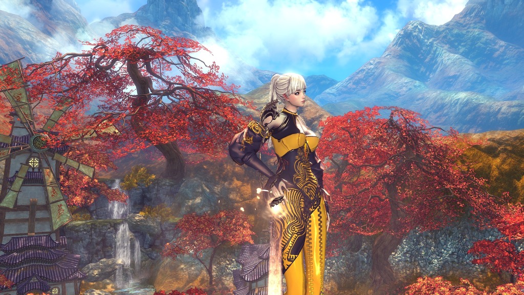 Nữ hiệp Blade & Soul khoe sắc cùng rừng phong - Ảnh 11