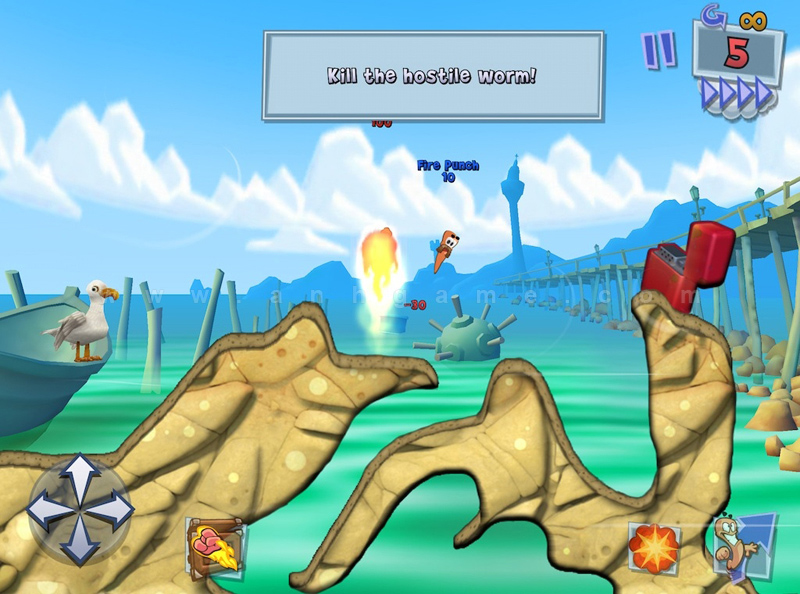 Team17 xác nhận sẽ có Worms 3 cho các thiết bị iOS - Ảnh 7