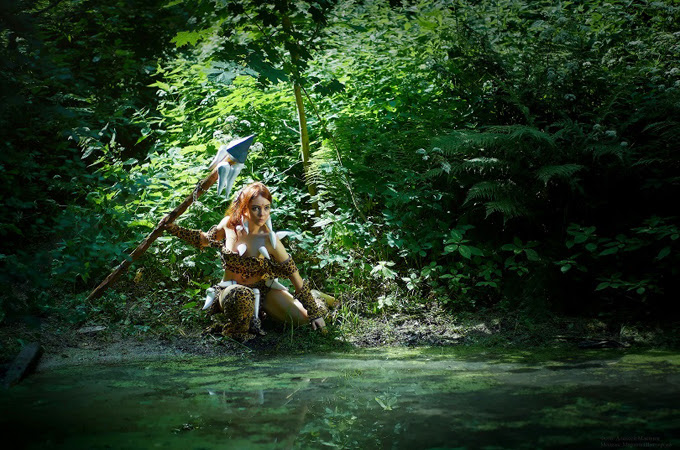 Ngắm cosplay tuyệt đẹp về "thợ săn hóa thú" Nidalee - Ảnh 43