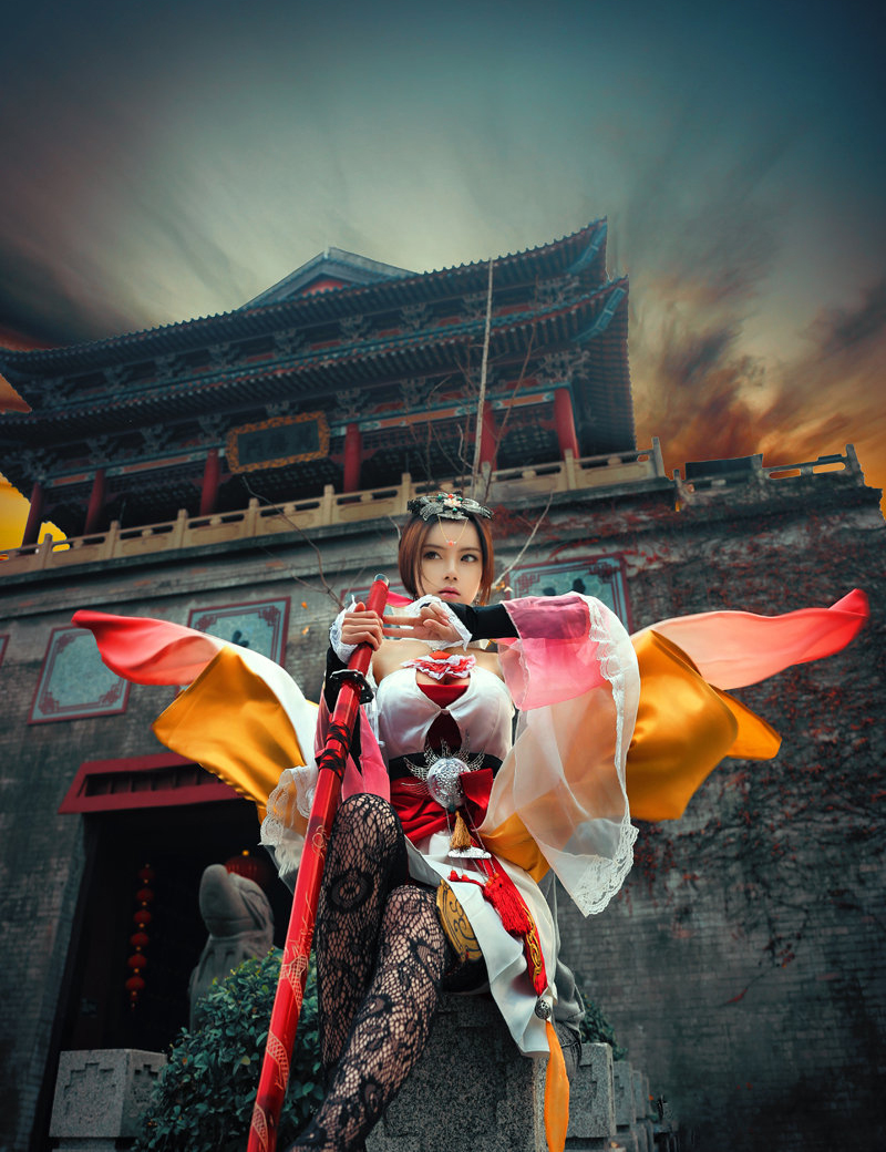 Diệp Tử Huyên quyến rũ với cosplay Xạ Điêu ZERO - Ảnh 2