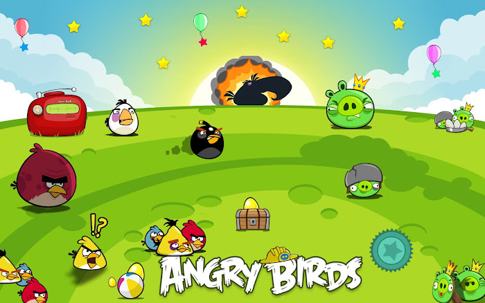 Hình nền về những chú chim điên trong Angry Birds - Ảnh 15