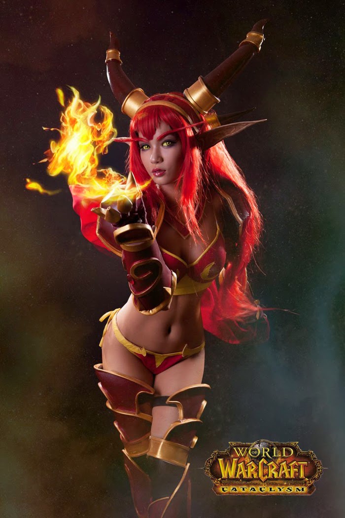 Thêm một bộ cosplay đẹp về nữ hoàng Alexstrasza - Ảnh 1