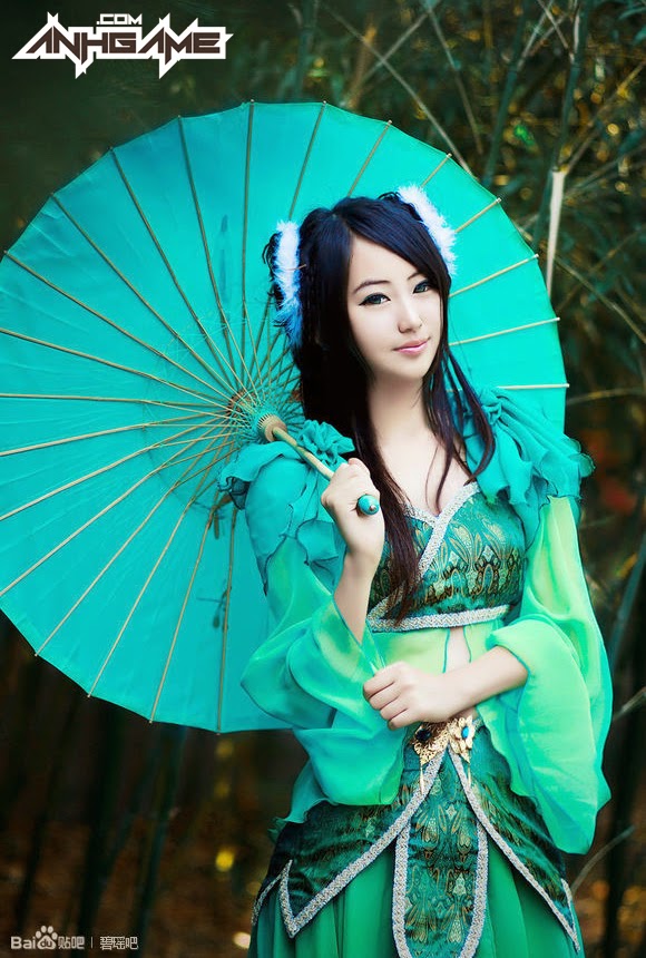 Nàng Bích Dao thơ thẩn trong rừng trúc - Ảnh 3