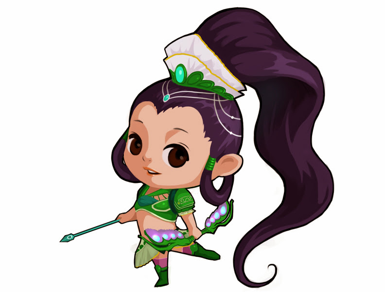 Loạt hình chibi dễ thương của các võ tướng Củ Hành - Ảnh 2