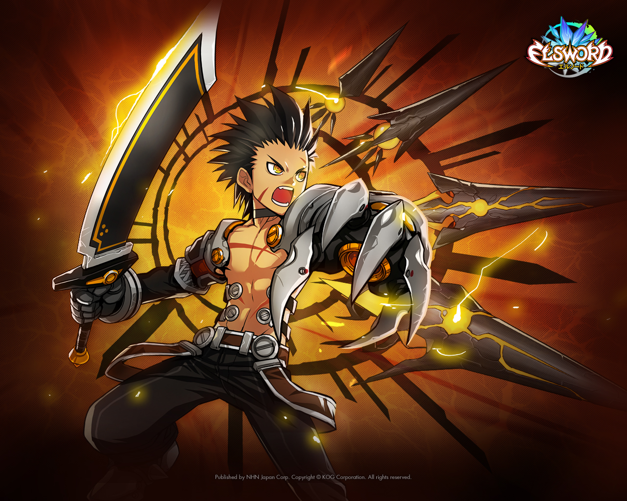 Loạt hình nền cực dễ thương của Elsword Nhật Bản - Ảnh 21