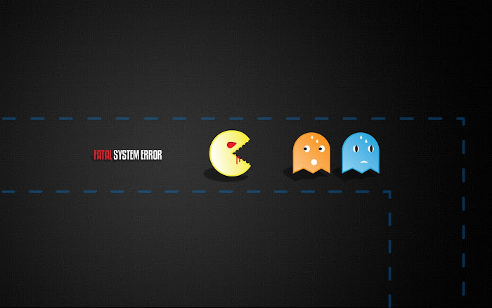 Hình nền đa phong cách về game Pacman - Ảnh 3