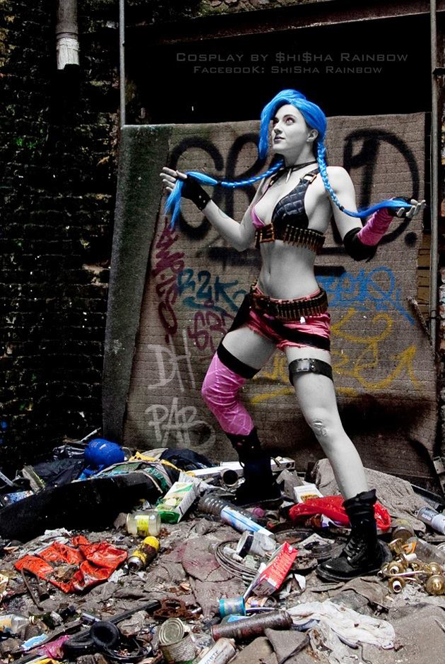 Cosplay Jinx cực chất của Shisha Rainbow - Ảnh 1