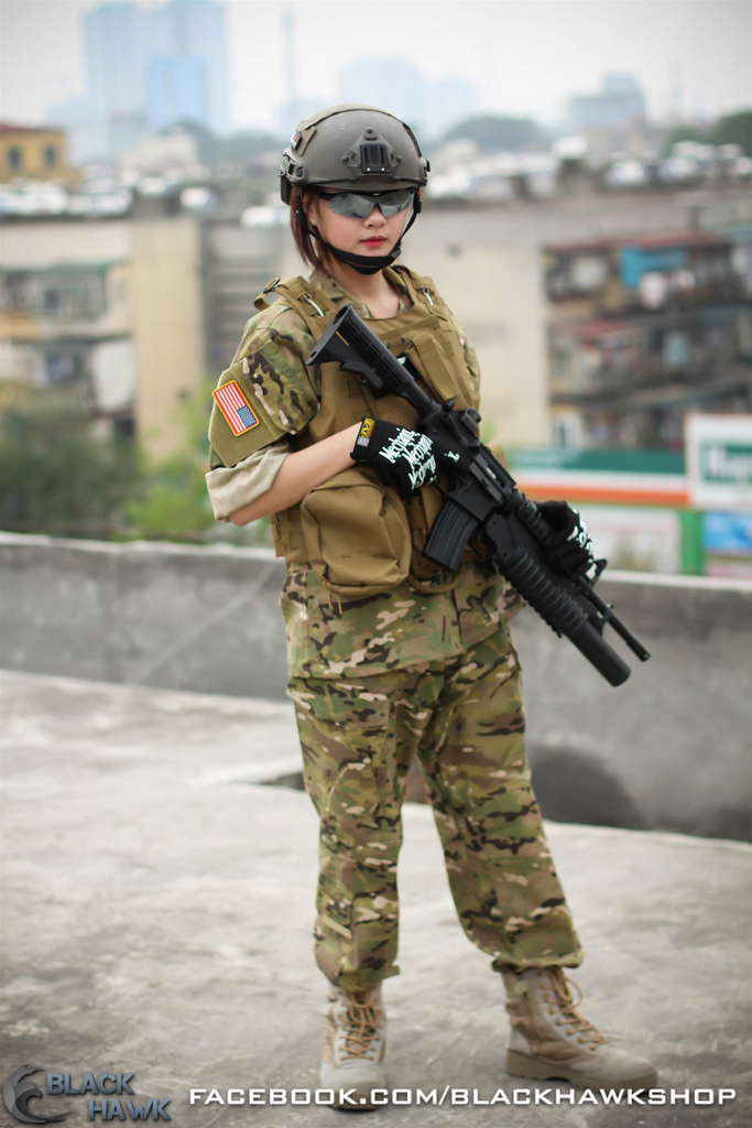 Bộ ảnh cosplay kiểu quân đội tuyệt đẹp của coser Việt - Ảnh 25