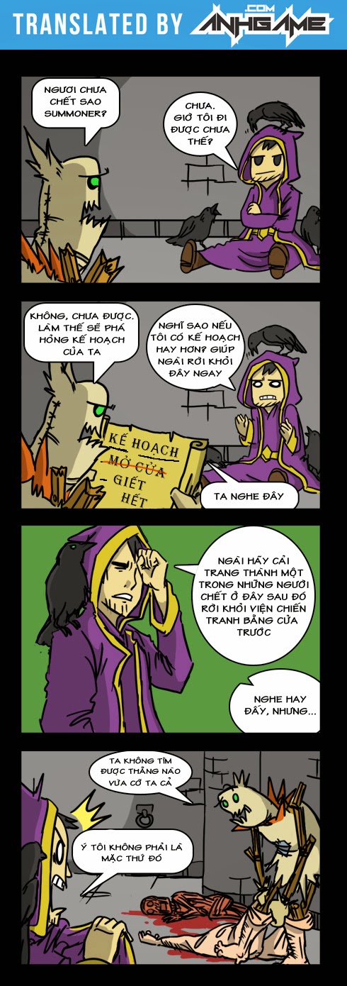 Comic Liên Minh Huyền Thoại: Fiddlesticks vượt ngục - Ảnh 2