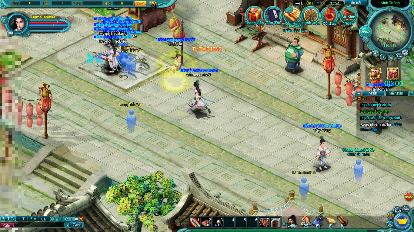 Hình ảnh thử nghiệm webgame Tiểu Lý Phi Đao - Ảnh 3