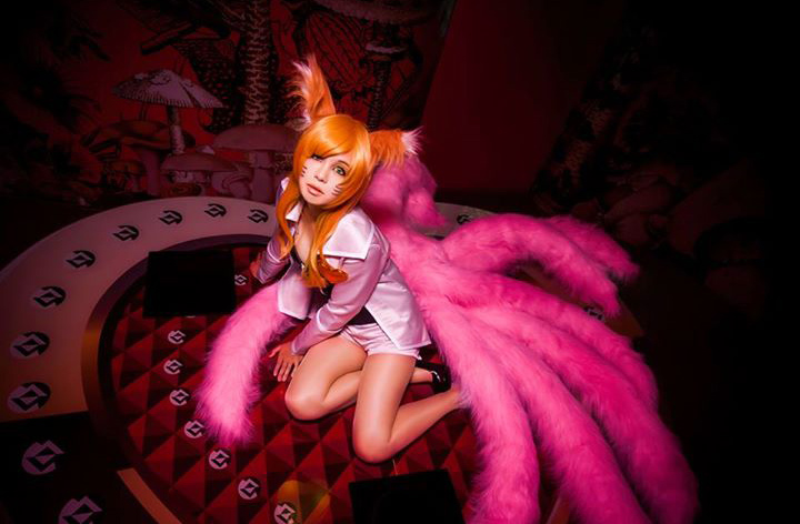 Rung rinh với cosplay Ahri xinh lung linh - Ảnh 2