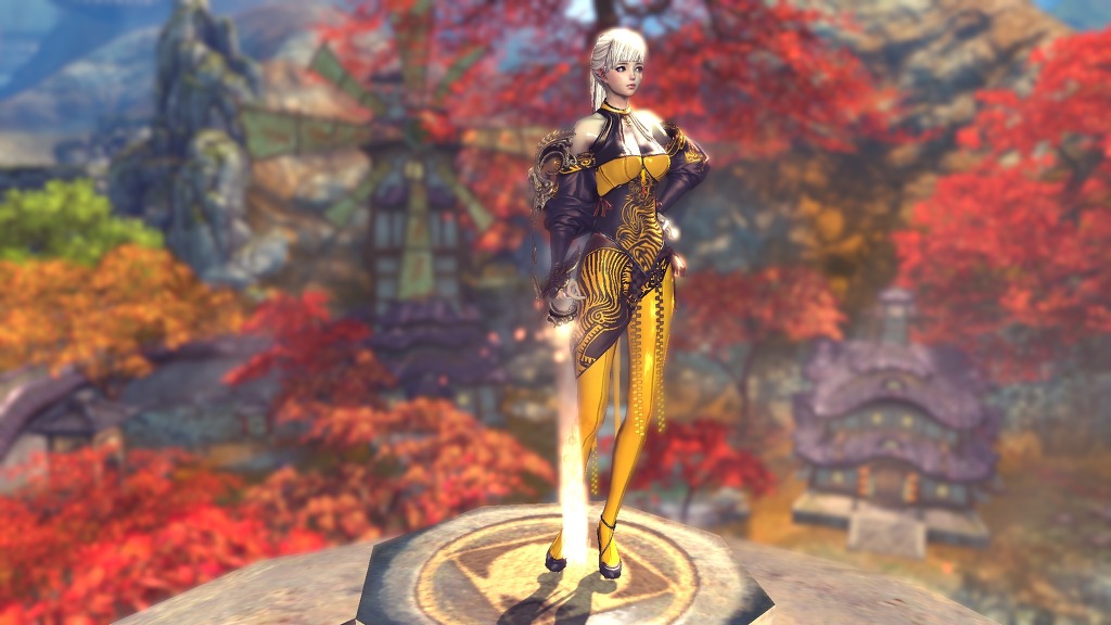 Nữ hiệp Blade & Soul khoe sắc cùng rừng phong - Ảnh 2