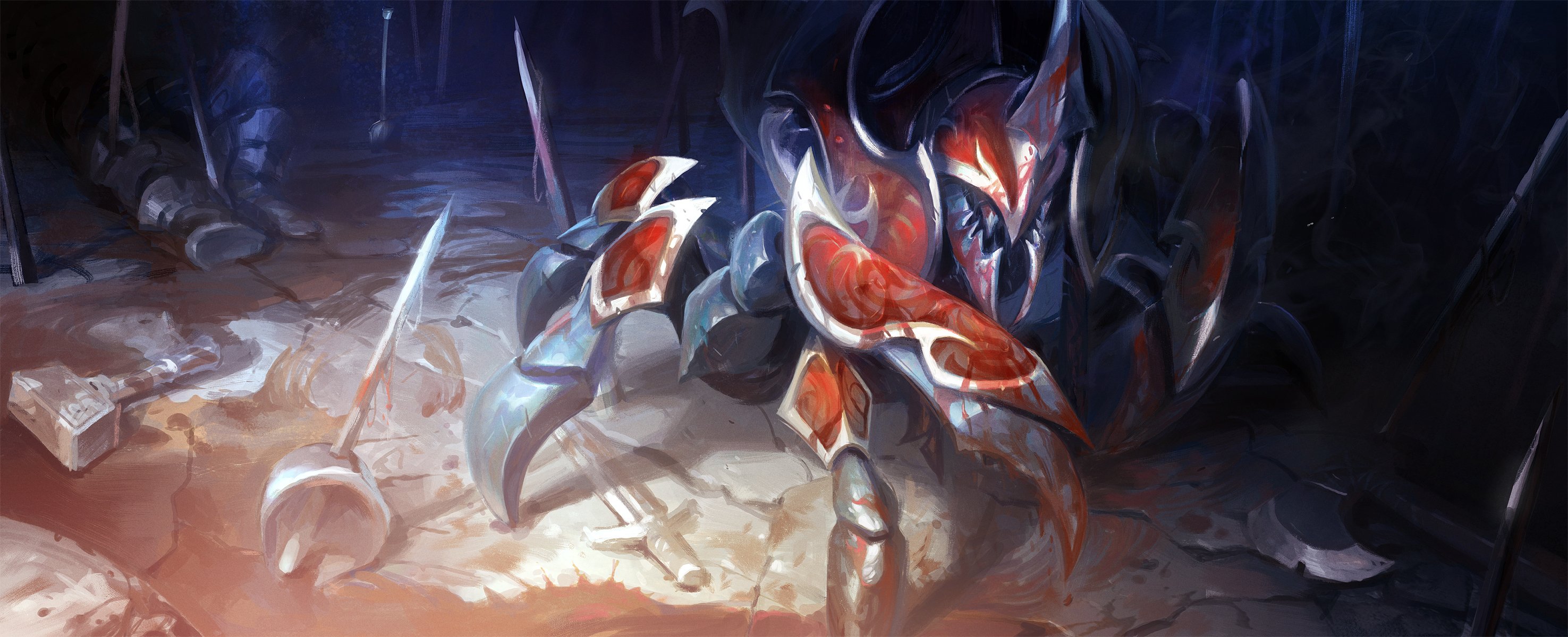 Loạt ảnh nguyên họa của các hero trong DotA 2 - Ảnh 30