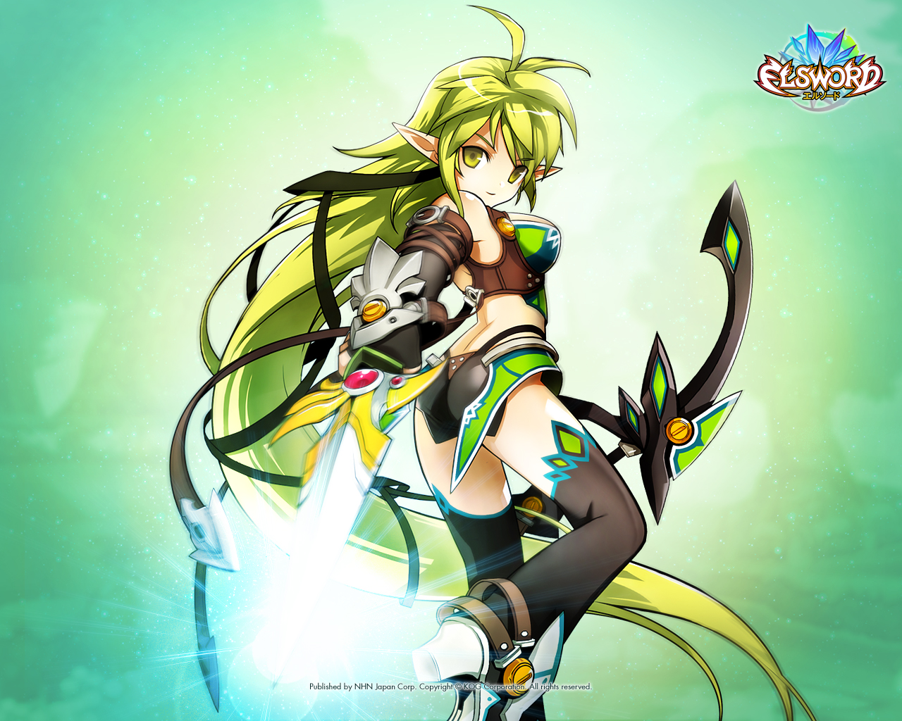 Loạt hình nền cực dễ thương của Elsword Nhật Bản - Ảnh 24