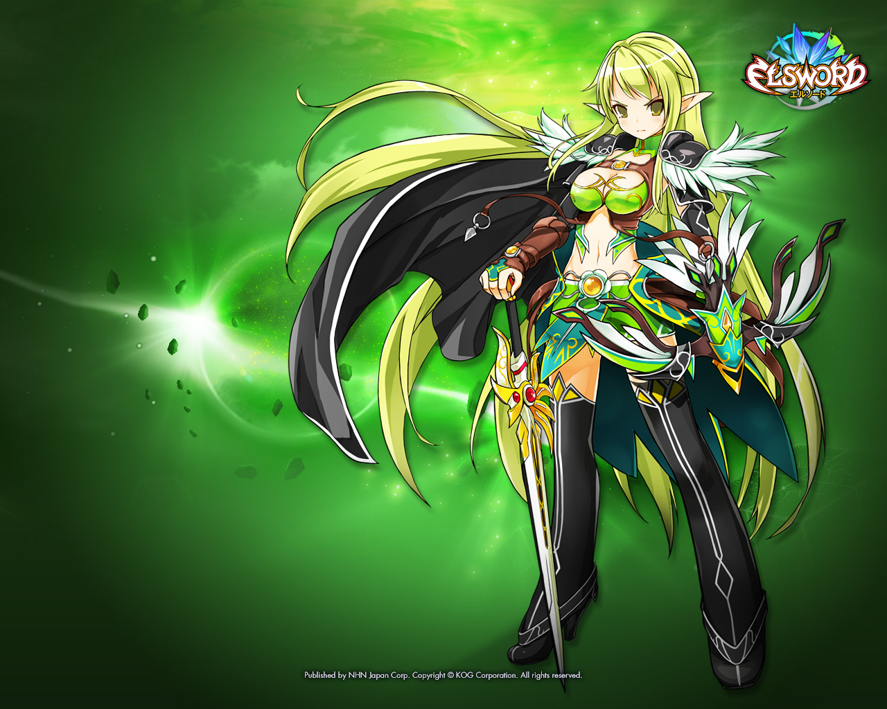 Loạt hình nền cực dễ thương của Elsword Nhật Bản - Ảnh 34