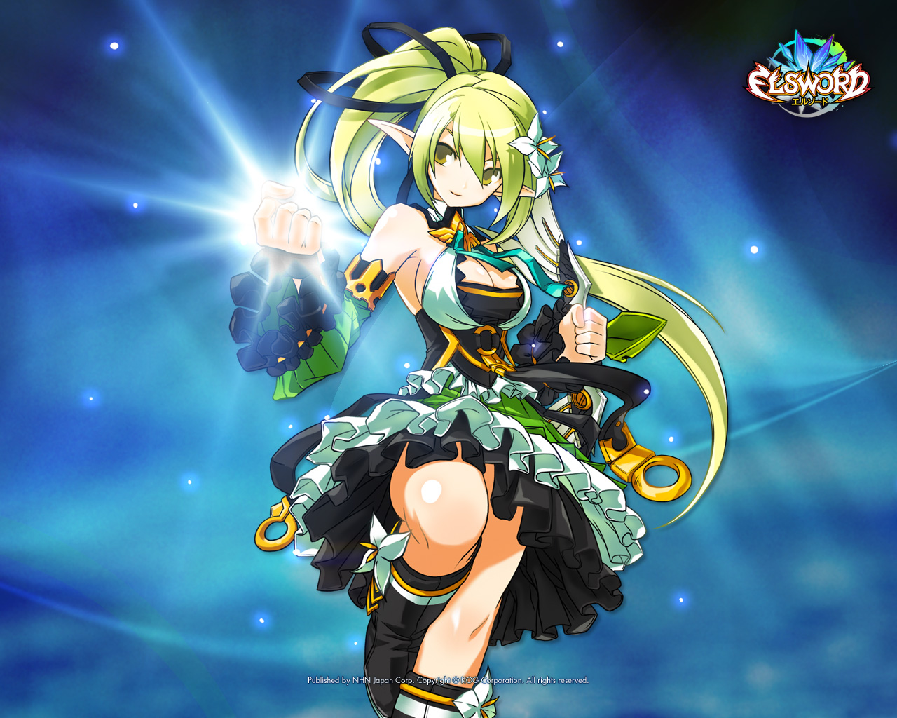 Loạt hình nền cực dễ thương của Elsword Nhật Bản - Ảnh 7