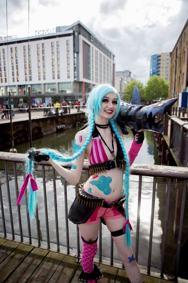 Kyahri nhí nhảnh và đáng yêu với cosplay Jinx - Ảnh 11