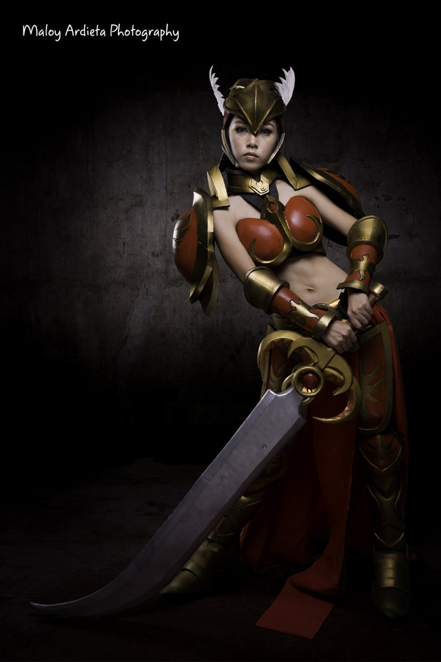 Ailkeene về bộ cosplay trên cả tuyệt vời về Leona - Ảnh 1