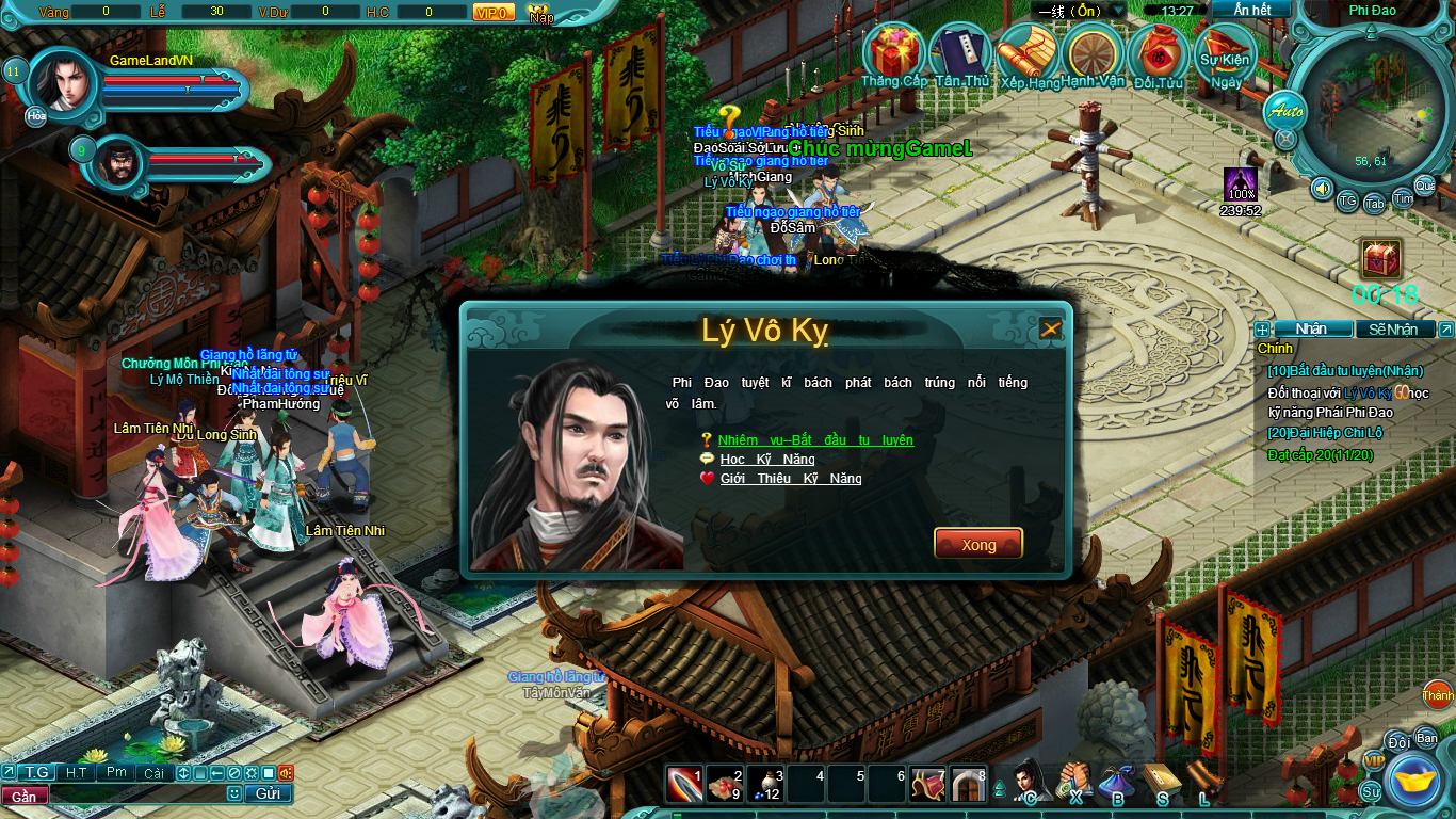 Hình ảnh thử nghiệm webgame Tiểu Lý Phi Đao - Ảnh 7