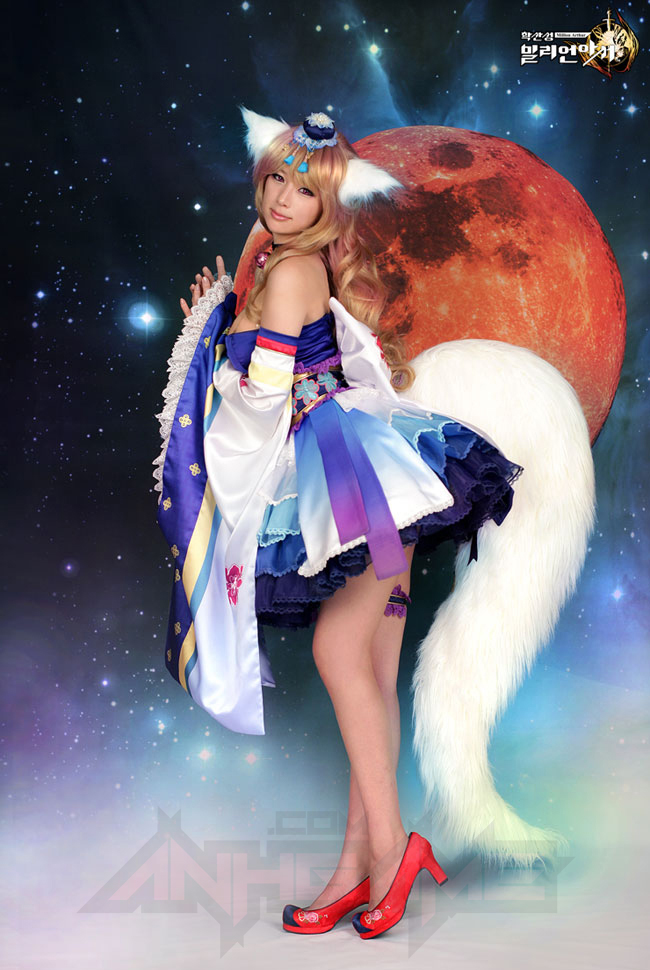 Doremi quyến rũ với cosplay hồ li trong Million Authur - Ảnh 5