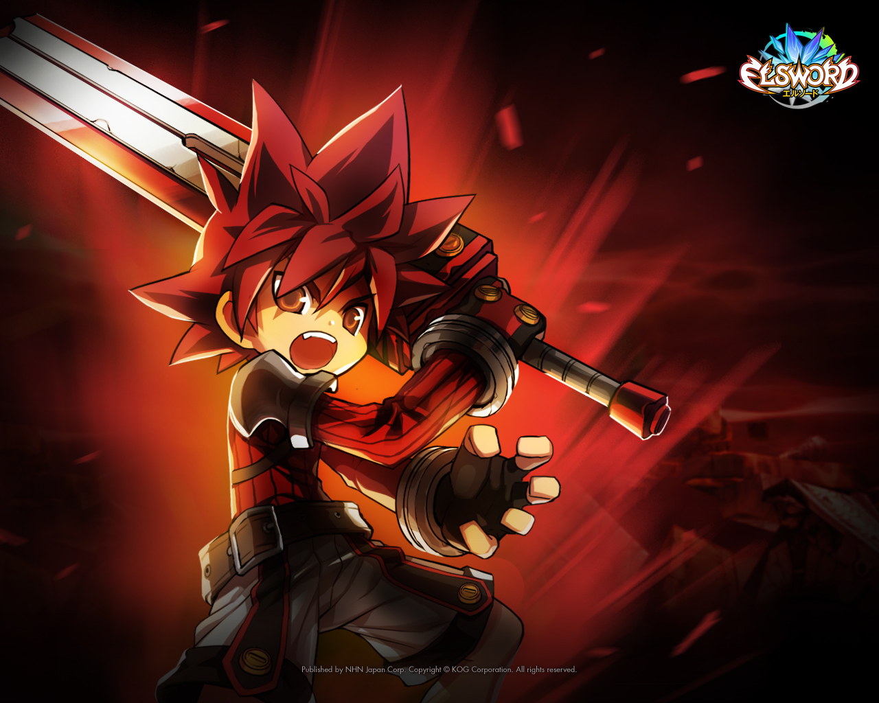 Loạt hình nền cực dễ thương của Elsword Nhật Bản - Ảnh 20