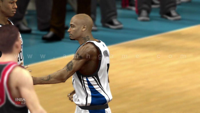 Loạt ảnh đẹp mắt của game bóng rổ NBA 2013 - Ảnh 14