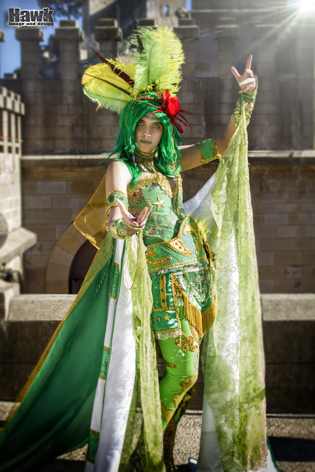 Cosplay Rydia cực ấn tượng của Larxenne - Ảnh 6