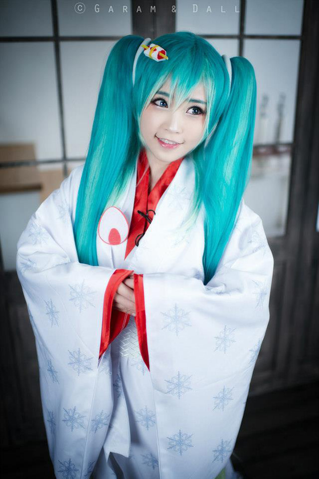 Tomia biến hóa thành Yuki Miku dễ thương và đáng yêu - Ảnh 4