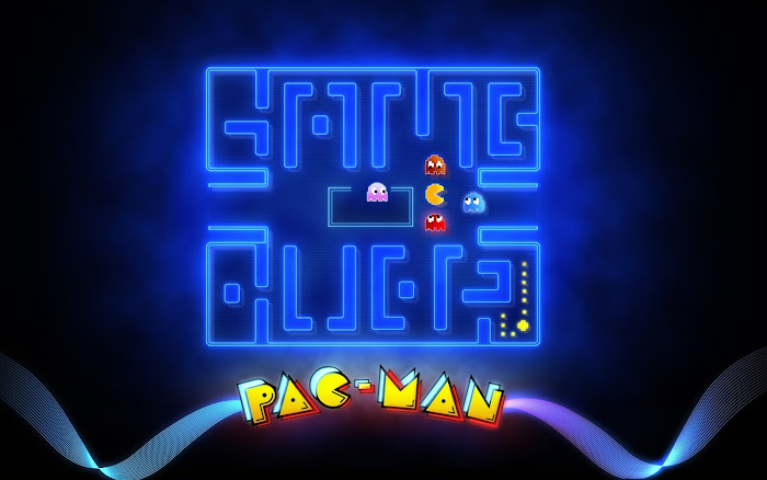 Hình nền đa phong cách về game Pacman - Ảnh 10