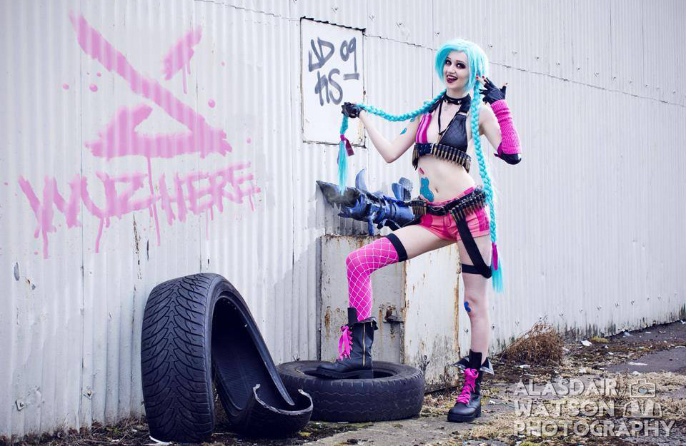 Kyahri nhí nhảnh và đáng yêu với cosplay Jinx - Ảnh 17