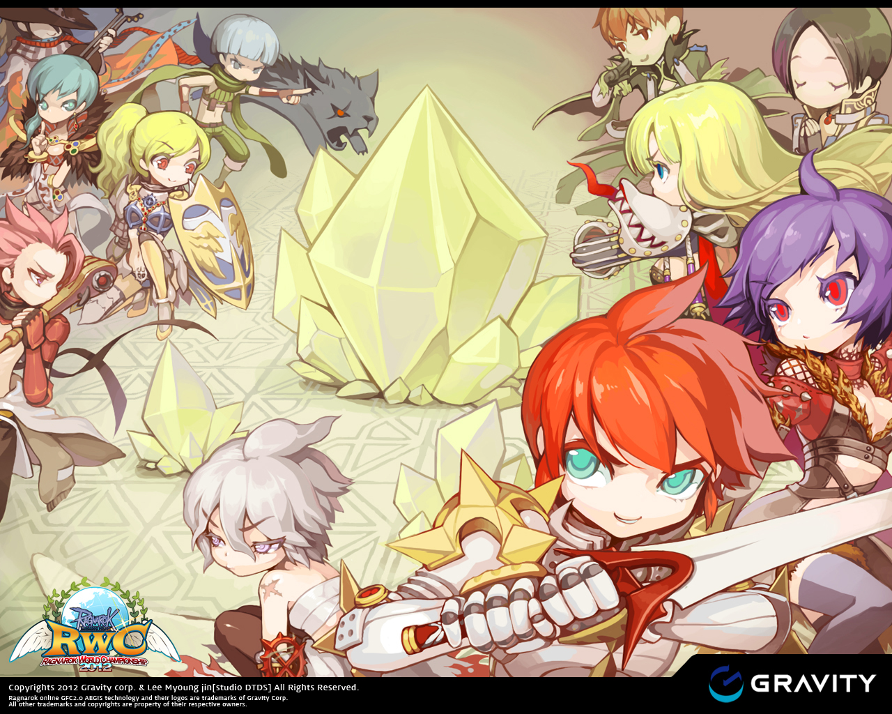 Loạt hình nền đẹp mê ly của Ragnarok Hàn Quốc - Ảnh 13